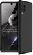 GKK GKK 360 Protection Case etui na całą obudowę przód + tył Samsung Galaxy A42 5G czarny 1