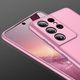 GKK GKK 360 Protection Case etui na całą obudowę przód + tył Samsung Galaxy S21 Ultra 5G różowy 2