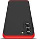 GKK GKK 360 Protection Case etui na całą obudowę przód + tył Samsung Galaxy S21+ 5G (S21 Plus 5G) czarno-czerwony 4