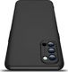 GKK GKK 360 Protection Case etui na całą obudowę przód + tył Oppo Reno 4 czarny 2