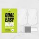 Ringke Ringke Dual Easy Wing 2x łatwa w przyklejeniu folia na ekran i boki OnePlus 9 Pro (DWOP0005) 13