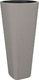 Lamela Doniczka design Muza Taupe 39 cm z wkładem H:81cm 1