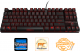Klawiatura Ozone Strike Battle Black Cherry MX Red (OZSTRIKEBATTLEBUSRD) 1