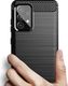 Hurtel Carbon Case elastyczne etui pokrowiec Samsung Galaxy A52 5G / A52 4G czarny 6