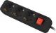 Listwa zasilająca Lanberg PS1-05F 3 gniazda 1.5 m czarna (PS1-03F-0150-BK) 1