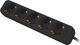 Lanberg Przedłużacz 1,5m czarny 5x 230V Schuko 1