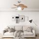 Wentylator vidaXL Sufitowy z lampą 51489 76 cm 2