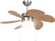 Wentylator vidaXL Sufitowy z lampą 51489 76 cm 3