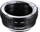 Kf Adapter K&f Do Sony E Nex E-mount Na Pentax K / Kf06.075 3
