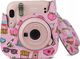 Pokrowiec LoveInstant Futerał Etui Pokrowiec Do Fujifilm Instax Mini 11 - Frytki / Różowy 7