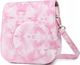 Pokrowiec LoveInstant Futerał Etui Pokrowiec Do Fujifilm Instax Mini 11 Akwarele - Różowe Rozmycia 1