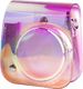 Pokrowiec LoveInstant Futerał Etui Pokrowiec Do Fujifilm Instax Mini 11 Fioletowy - Przezroczysty 1