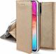 Etui LG K42 portfel z klapką Flip Magnet złote 1