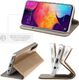 Etui LG K42 portfel z klapką Flip Magnet złote 6