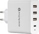 Ładowarka EverActive SC-500Q 3x USB-A 1x USB-C 3 A (SC500Q) 5