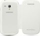 Samsung FUTERAŁ ORYGINALNY SAMSUNG FLIP COVER DO I8190 / I8200 GALAXY S3 MINI BIAŁY 1