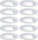 Paulmann Zestaw Calla IP65 ruchome LED 560lm 4000K 10x6,5W 230/12V Biały Mat 1