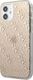 Guess Guess GUHCP12SPCU4GLGO Apple iPhone 12 mini złoty/gold hard case 4G Glitter 2