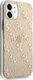 Guess Guess GUHCP12SPCU4GLGO Apple iPhone 12 mini złoty/gold hard case 4G Glitter 4