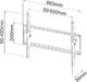 Techly Uchwyt ścienny ICA-PLB 161L 40'' - 65'' 1