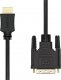 Kabel ProXtend ProXtend HDMI to DVI-D 18+1 3M 1