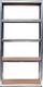Topeshop REGAŁ MAGAZYNOWY METALOWY G9030 MDF 175KG 2