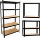 Topeshop REGAŁ MAGAZYNOWY METALOWY P9040 MDF 175KG 1