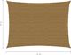 vidaXL Żagiel przeciwsłoneczny, 160 g/m, kolor taupe, 3x4 m, HDPE 6