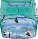 Close Caboo Otulacz, pieluszka wielorazowa V2 Blue Puffin z wkładem babusowym 3-16 kg, 1 szt. 1