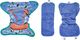 Close Caboo Otulacz, pieluszka wielorazowa Pop-in AIO Blue Puffin z napami 4.5-16 kg, 1 szt. 2