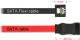 Delock SATA - SATA, 0.1m, Czarny (83838) 1