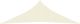 vidaXL Żagiel przeciwsłoneczny, 160 g/m, kremowy, 2,5x2,5x3,5m, HDPE 3