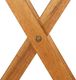 vidaXL Składany stół ogrodowy lite drewno akacjowe 70 cm 6