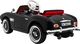Pojazd na akumulator BMW 507 Retro Czarny 4