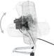 Wentylator vidaXL 51445 chromowy 5