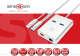 Stacja/replikator Club 3D Adapter USB 3.0 Typ A > HDMI + 2x USB 3.0 i RJ45 (CSV-2600) 1