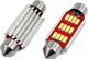 AMiO Żarówki LED AMIO C5W C10W 41mm 12xSMD 4014 (canbus) 1