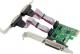 Kontroler ProXtend PCIe 2.0 x1 - LPT + 2x RS-232 (PX-SP-55011) 1