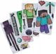 Figurka Minecraft NAKLEJKI MINECRAFT NA ŚCIANĘ DUŻE XL 19SZT PREZENT 1