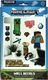 Figurka Minecraft NAKLEJKI MINECRAFT NA ŚCIANĘ DUŻE XL 19SZT PREZENT 4