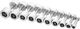 HMS ‎Hantle CHD09 chromowane 2 x 9 kg 7