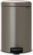 Kosz na śmieci Brabantia New Icon na pedał srebrny (114045) 1