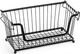 Tadar Koszyk metalowy czarny na OWOCE WARZYWA piętrowy do piętrowania 31x17,5x15,5 cm 7