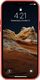 Crong Crong Essential Cover - Etui ze skóry ekologicznej iPhone 12 Pro Max (czerwony) 4