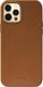Crong Crong Essential Cover - Etui ze skóry ekologicznej iPhone 12 / iPhone 12 Pro (brązowy) 5