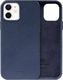 Crong Crong Essential Cover - Etui ze skóry ekologicznej iPhone 12 / iPhone 12 Pro (granatowy) 2