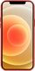 Crong Crong Essential Cover - Etui ze skóry ekologicznej iPhone 12 / iPhone 12 Pro (czerwony) 4