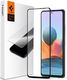 Spigen SZKŁO HARTOWANE SPIGEN GLASS FC XIAOMI REDMI NOTE 10/10S BLACK 1