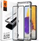 Spigen SZKŁO HARTOWANE SPIGEN ALM GLASS FC GALAXY A72 BLACK 1