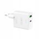 Ładowarka Puro Mini Fast Travel Charger 1x USB-A 1x USB-C 3 A (PUR411WHT) 1